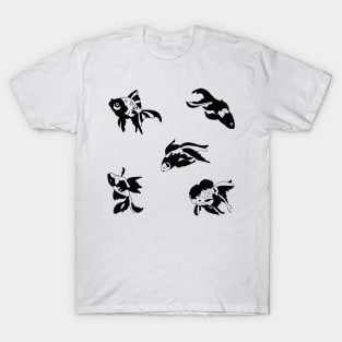 Fish Sticker T-Shirt